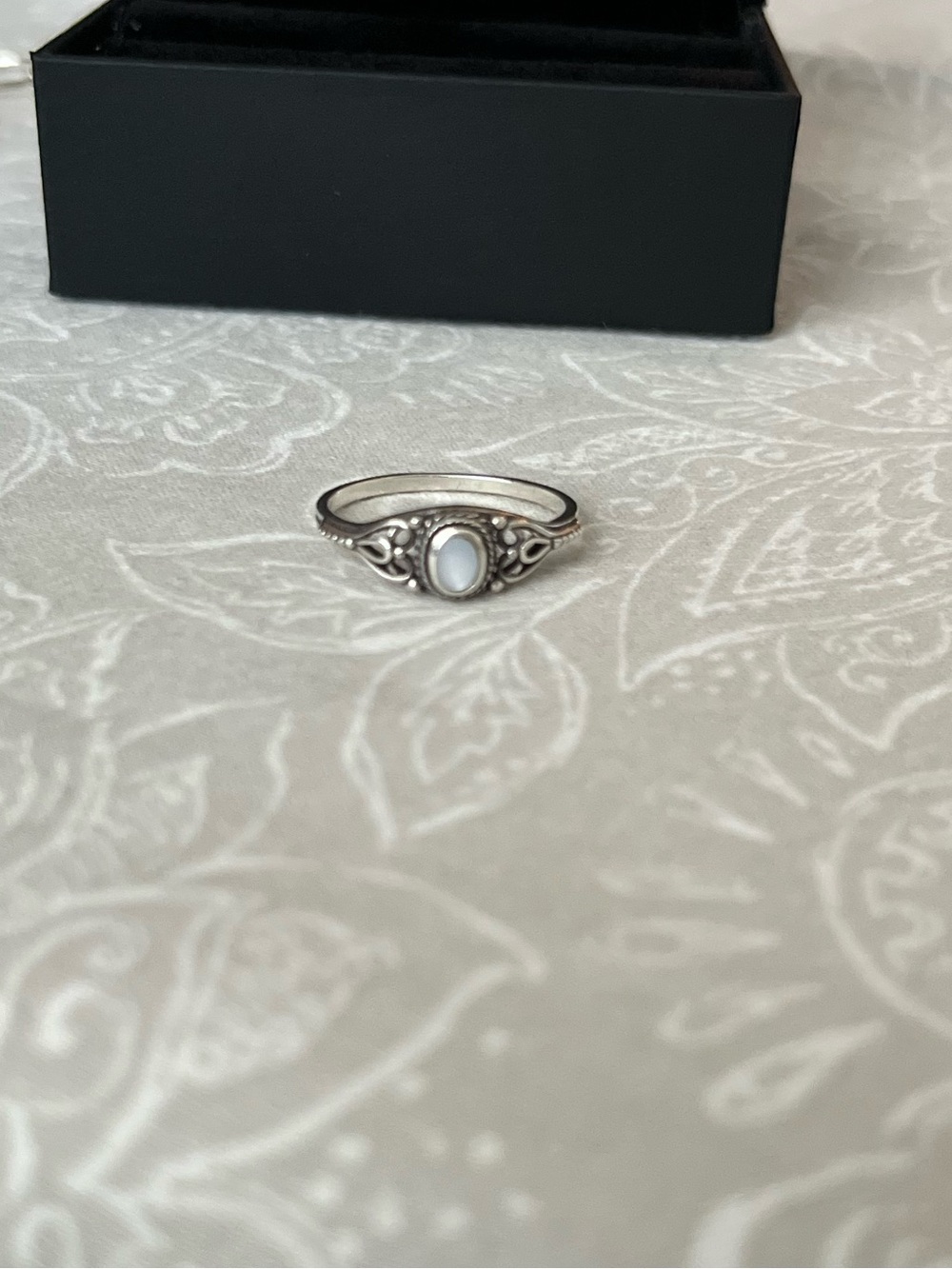 SEA GYPSY Mother Of Pearl Ring Sterling Silver REGALROSE - Picture 2 of 3